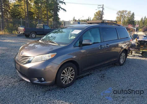 2011 Toyota Sienna Xle V6 from USA, damaged, VIN 5TDYK3DCXBS025166